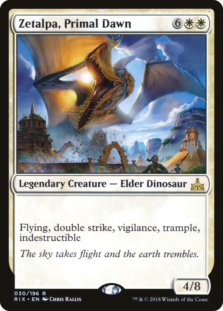 Zetalpa, Primal Dawn (PPM20-030) - Rivals of Ixalan Promos