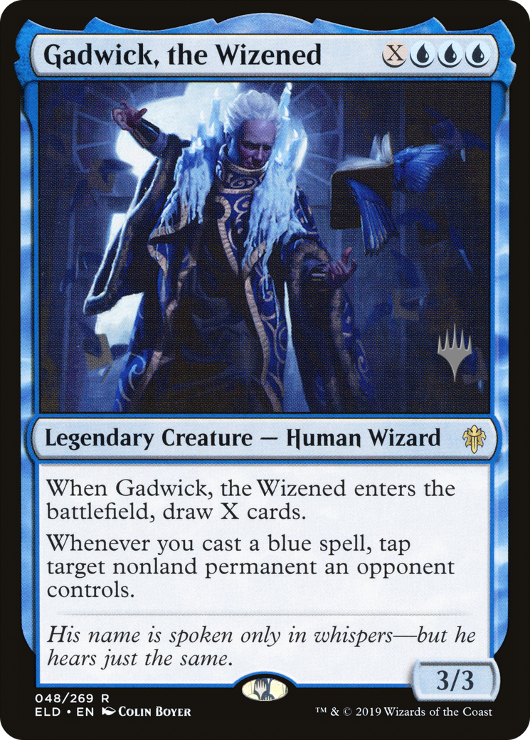 Gadwick, the Wizened (PPELD-048) - Throne of Eldraine Promos Foil
