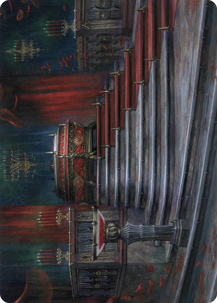 Edgar Markov's Coffin // Edgar Markov's Coffin (AVOW-060) - Crimson Vow Art Series (Borderless)