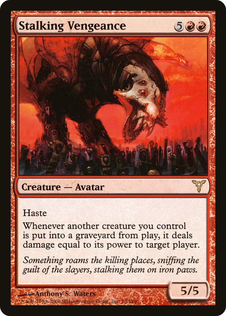 Stalking Vengeance (DIS-) - Dissension