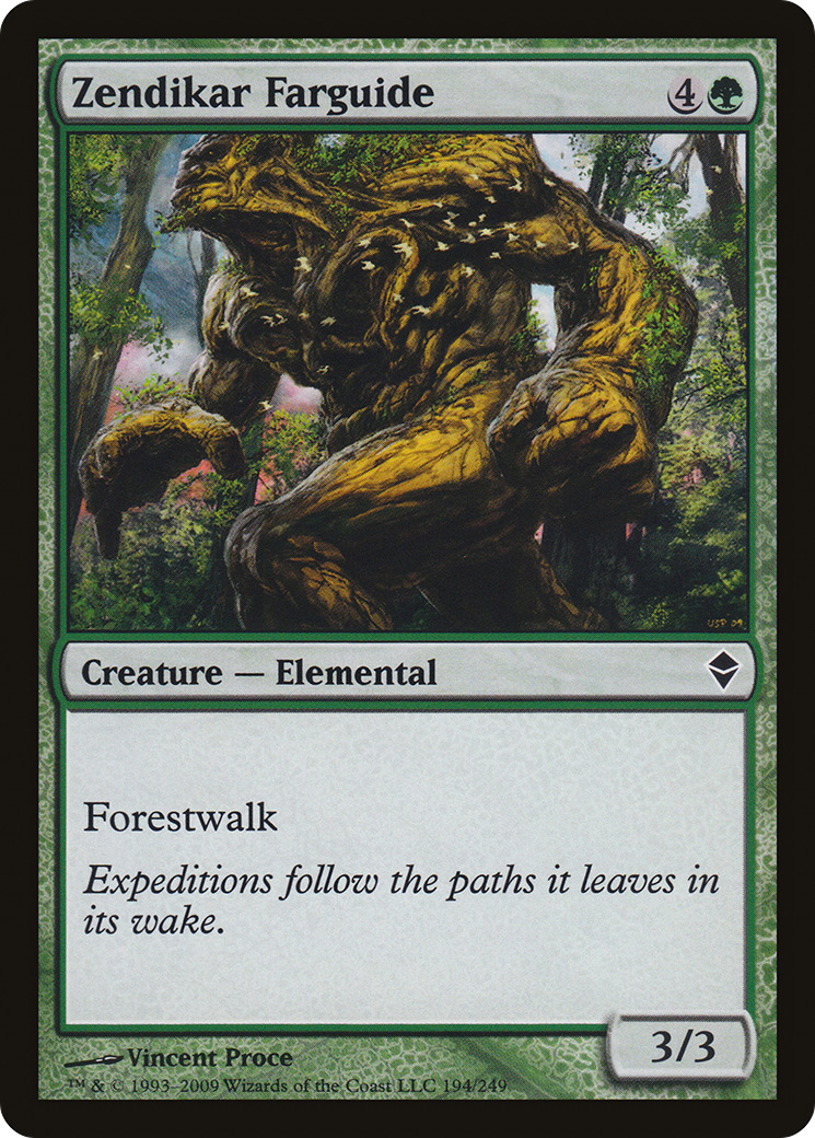 Zendikar Farguide (ZEN-194) - Zendikar Foil