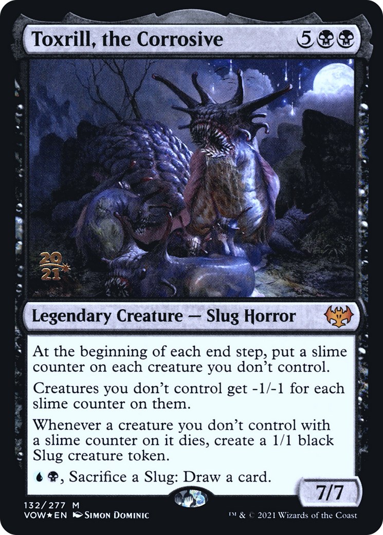 Toxrill, the Corrosive (PRE-132) - Innistrad: Crimson Vow Promos Foil