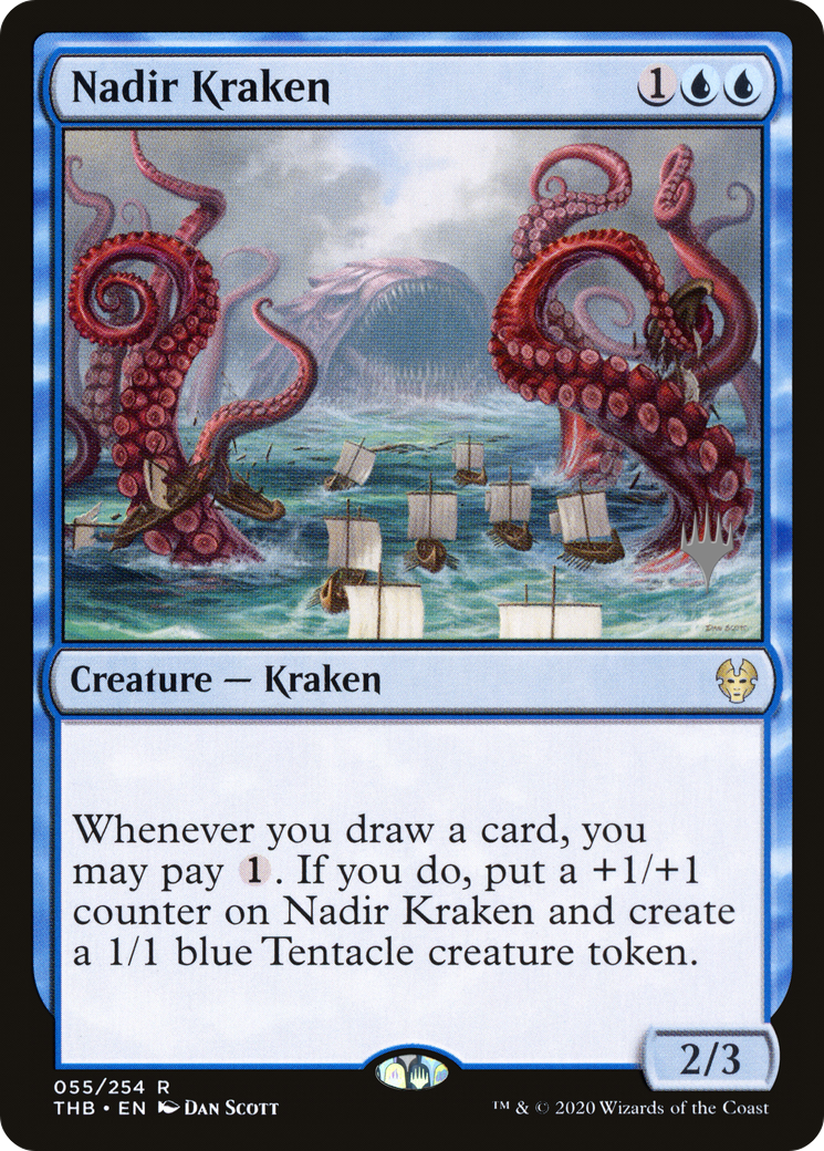 Nadir Kraken (PPTHB-055) - Theros Beyond Death Promos Foil