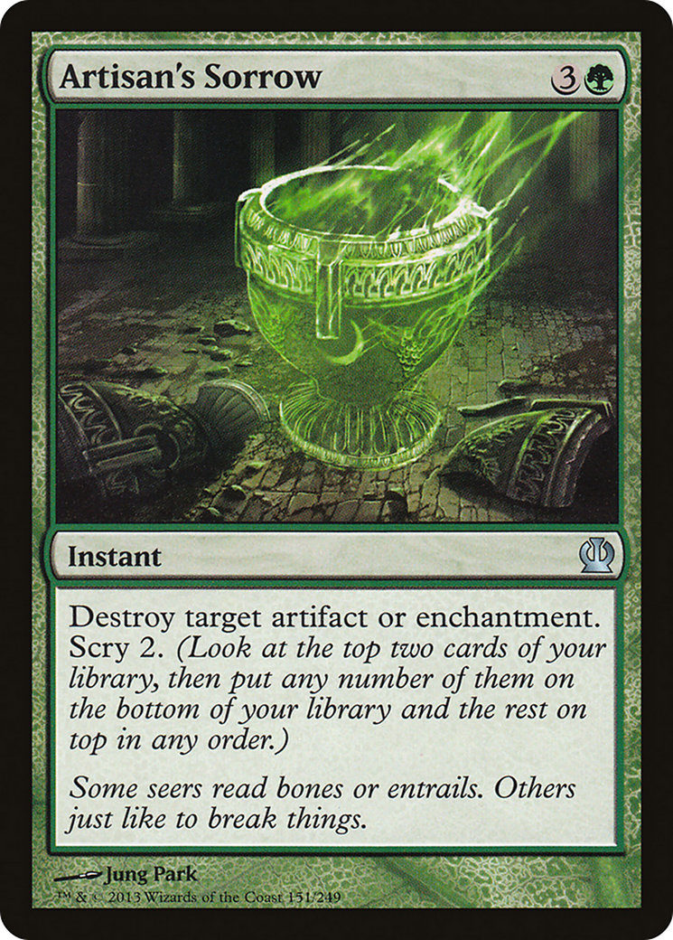 Artisan's Sorrow (THS-151) - Theros