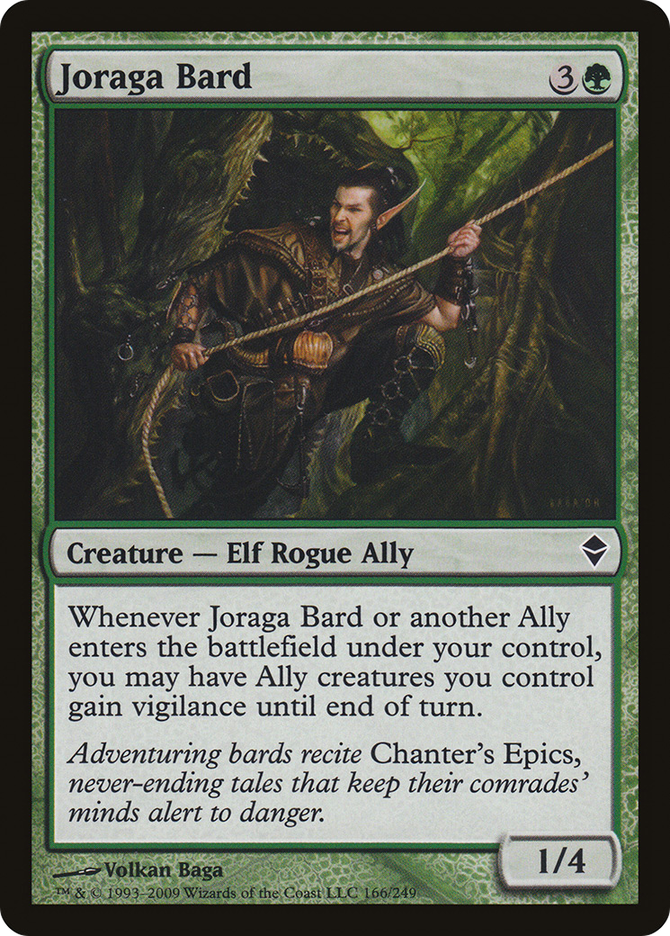 Joraga Bard (ZEN-166) - Zendikar Foil