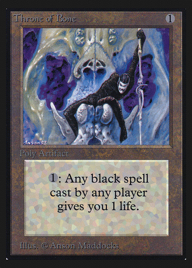 Throne of Bone (CE) (CED-) - Collectors' Edition