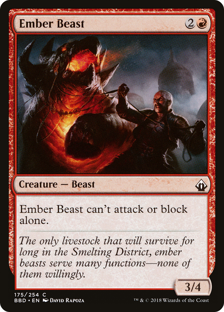 Ember Beast (BBD-175) - Battlebond