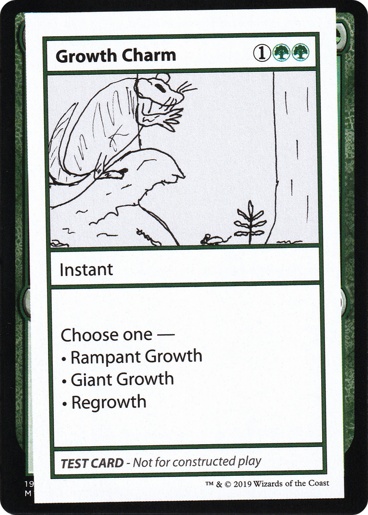 Growth Charm (No PW Symbol) (CMB1-077) - Mystery Booster Playtest Cards 2021