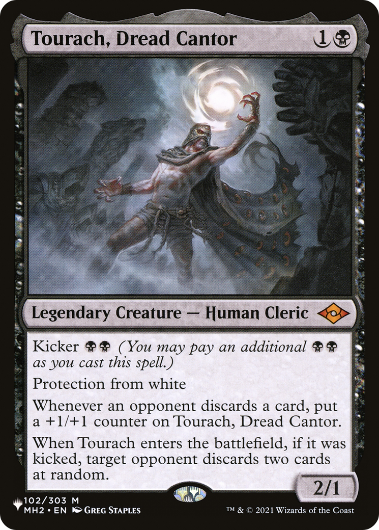 Tourach, Dread Cantor (LIST-MH2-102) - The List