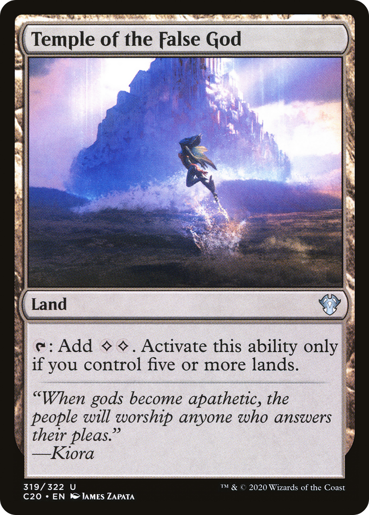 Temple of the False God (C20-319) - Commander 2020