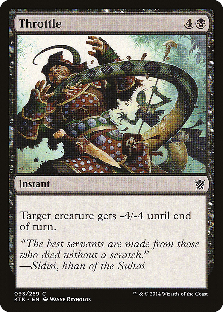 Throttle (KTK-093) - Khans of Tarkir Foil