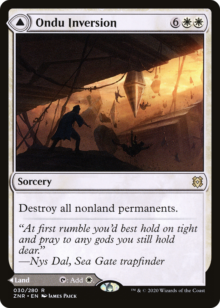 Ondu Inversion (ZNR-030) - Zendikar Rising