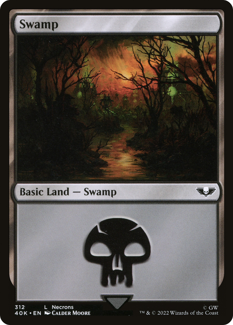 Swamp (312) (40K-312) - Warhammer 40,000 Commander