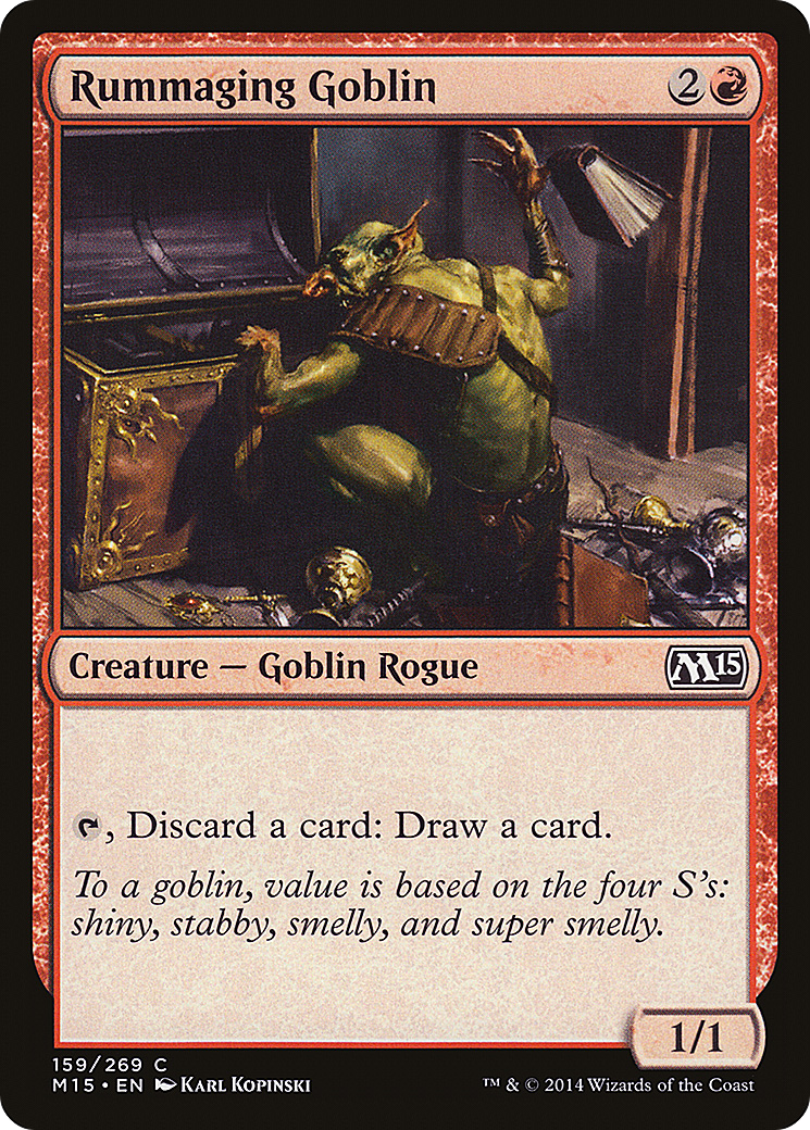 Rummaging Goblin (M15-159) - Magic 2015 Foil