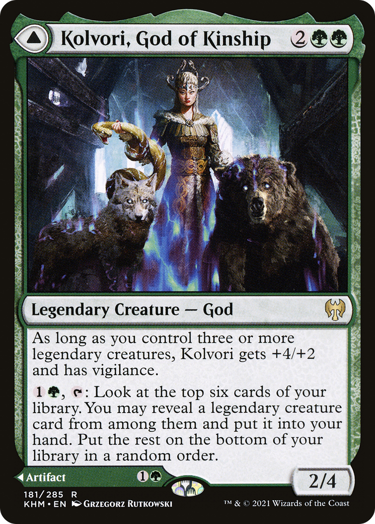 Kolvori, God of Kinship (KHM-181) - Kaldheim