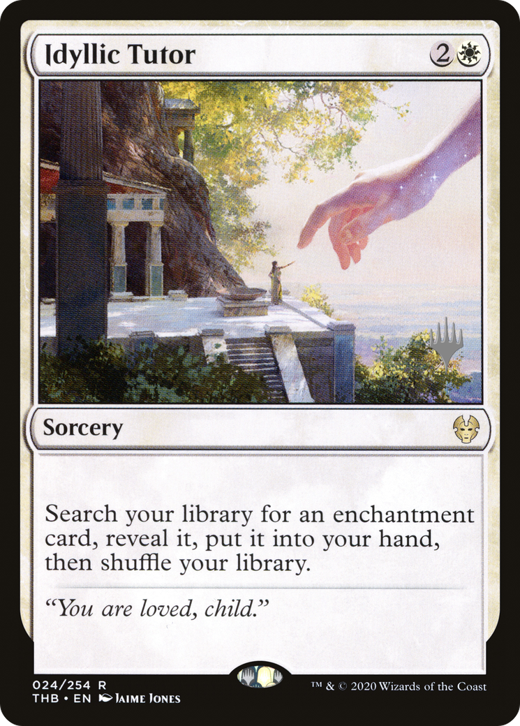 Idyllic Tutor (PPTHB-024) - Theros Beyond Death Promos