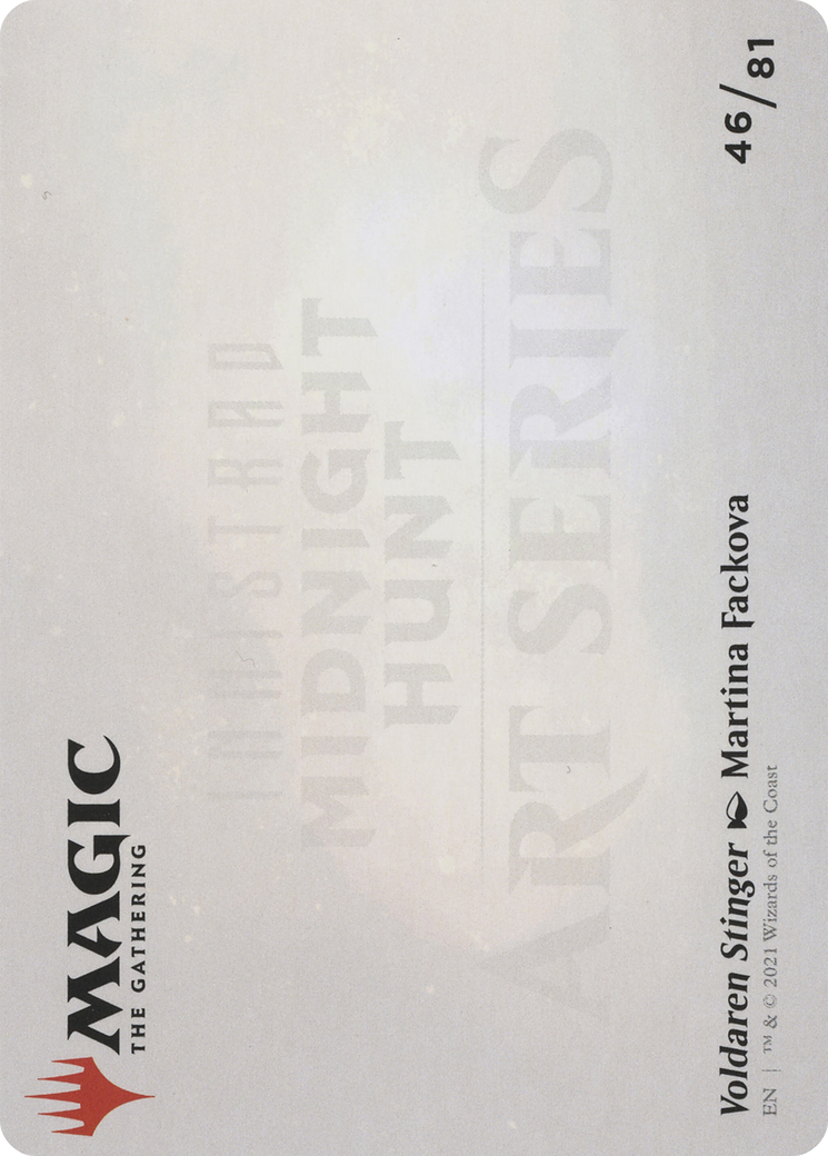 Voldaren Stinger // Voldaren Stinger (AMID-046) - Midnight Hunt Art Series (Borderless)