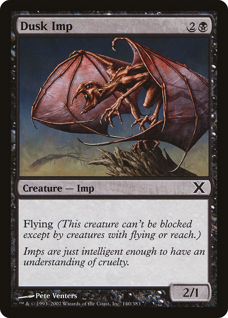 Dusk Imp (10E-140) - Tenth Edition