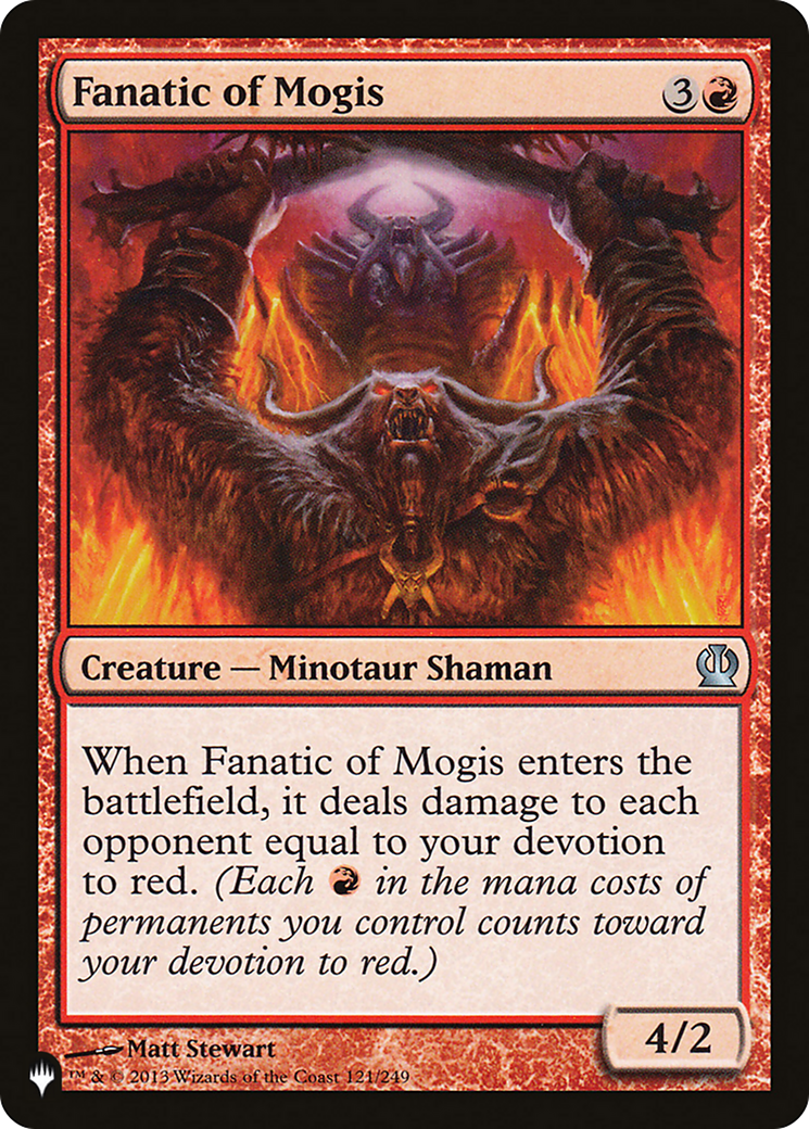 Fanatic of Mogis (LIST-THS-121) - The List