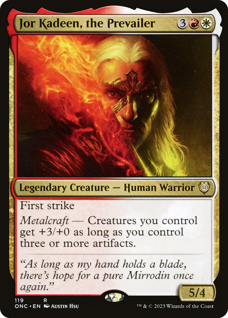 Jor Kadeen, the Prevailer (ONC-119) - Phyrexia: All Will Be One Commander