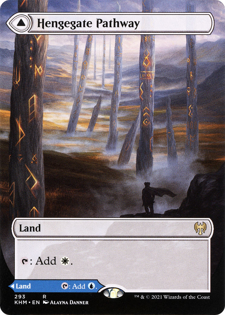 Hengegate Pathway (Borderless) (KHM-293) - Kaldheim: (Showcase)