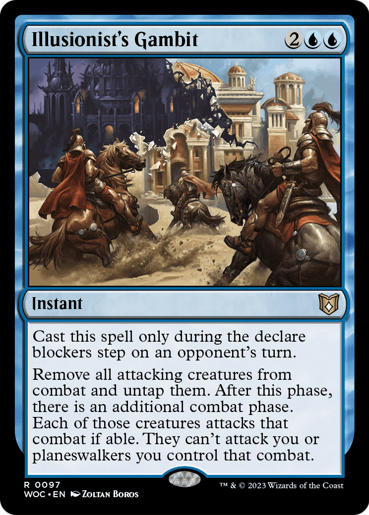 Illusionist's Gambit (WOC-097) - Wilds of Eldraine Commander