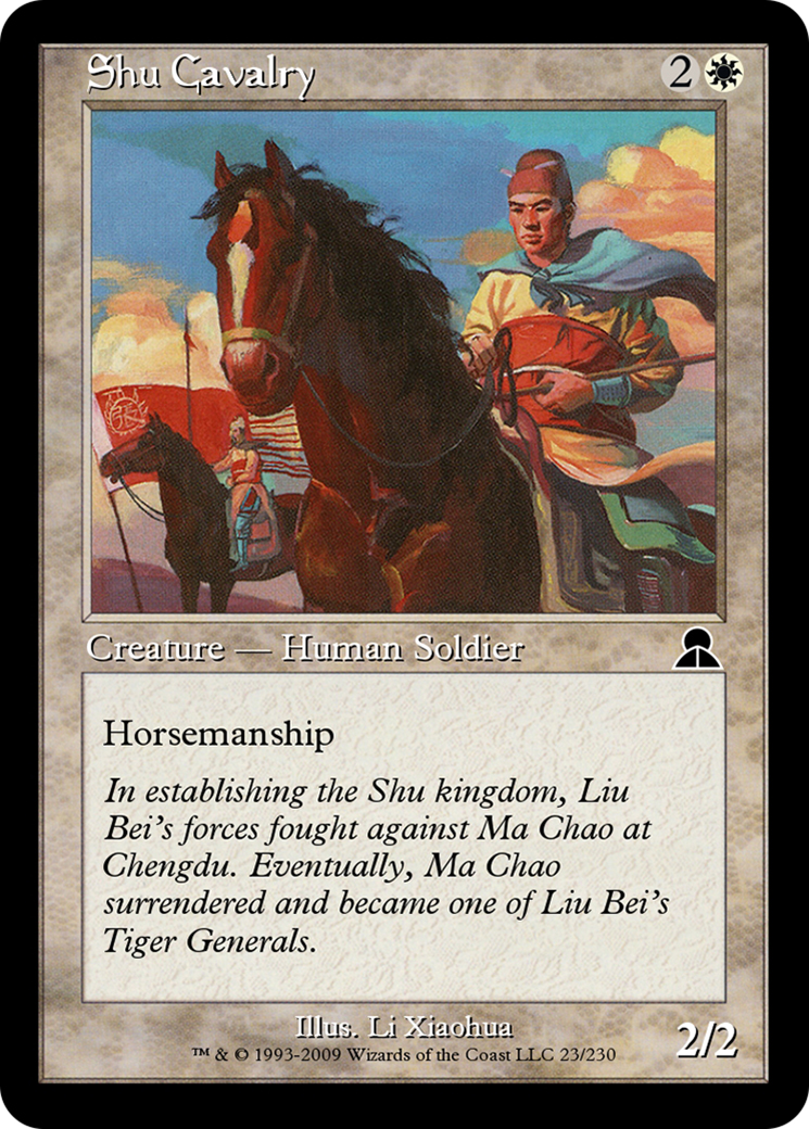 Shu Cavalry (ME3-023) - Masters Edition III Foil