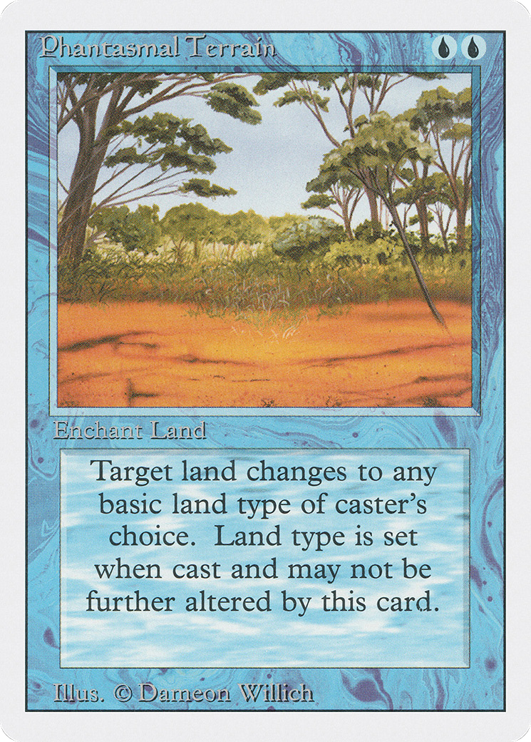 Phantasmal Terrain (3ED-) - Revised Edition