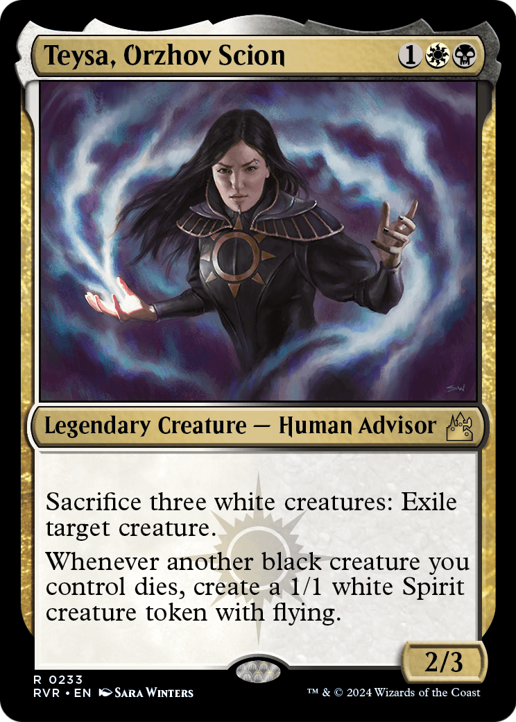 Teysa, Orzhov Scion (RVR-233) - Ravnica Remastered