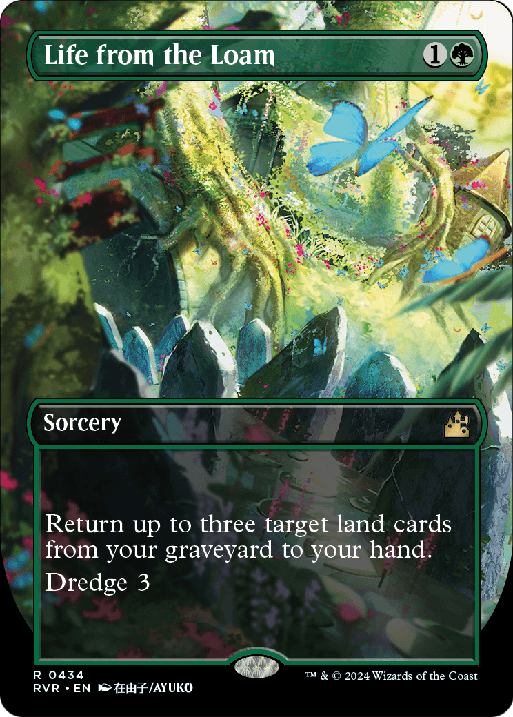 Life from the Loam (Anime Borderless) (RVR-434) - Ravnica Remastered Foil