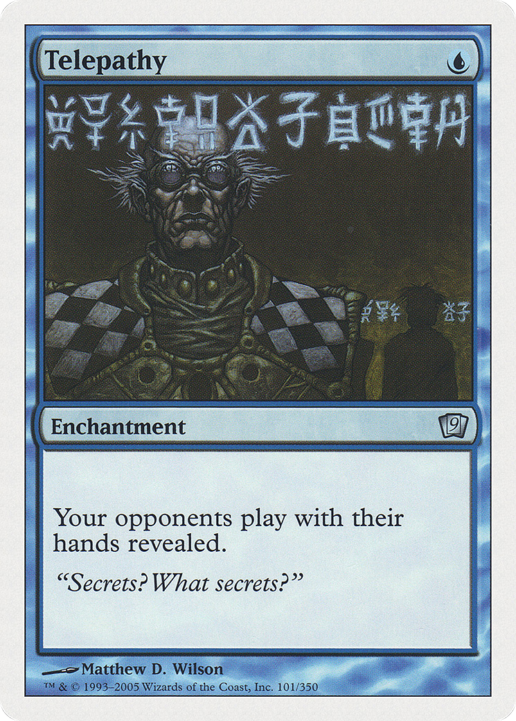 Telepathy (9ED-101) - 9th Edition Foil