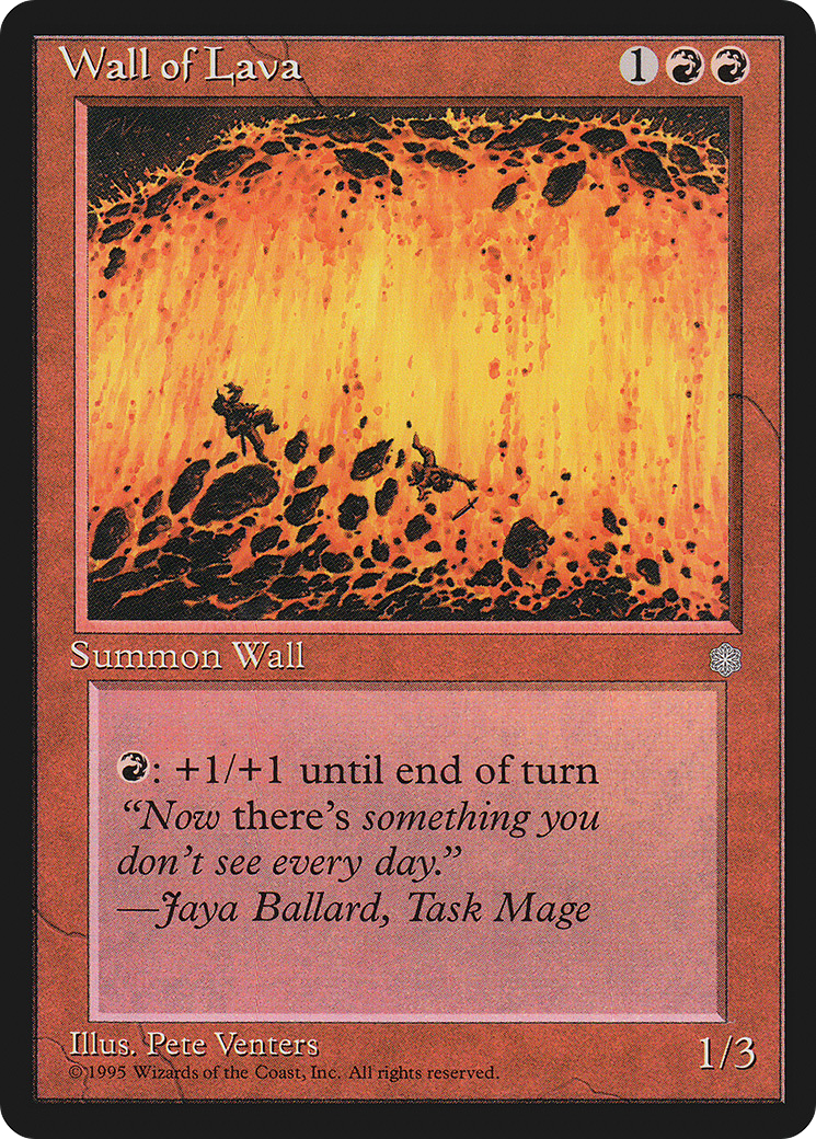 Wall of Lava (ICE-) - Ice Age