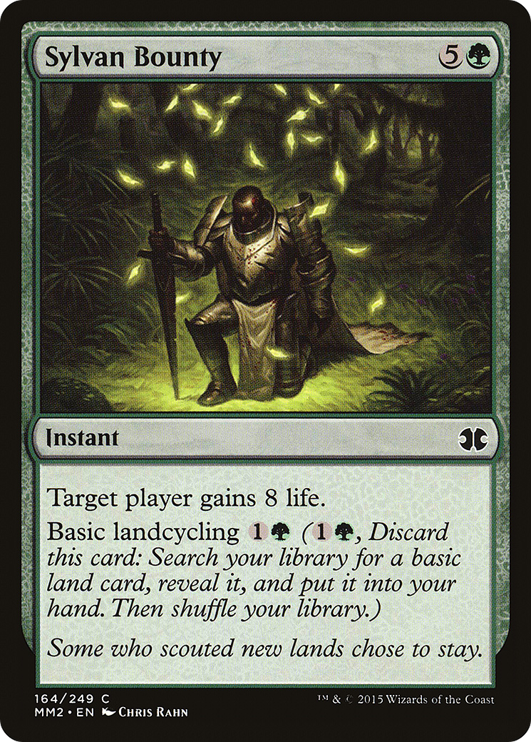 Sylvan Bounty (MM2-164) - Modern Masters 2015 Foil