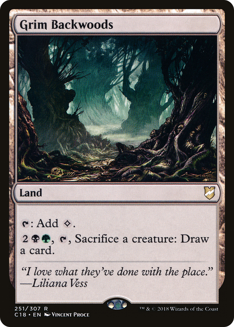Grim Backwoods (C18-251) - Commander 2018
