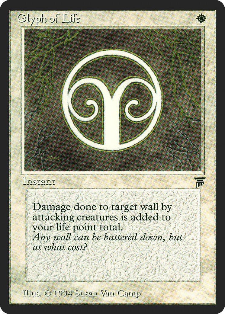 Glyph of Life (LEG-) - Legends