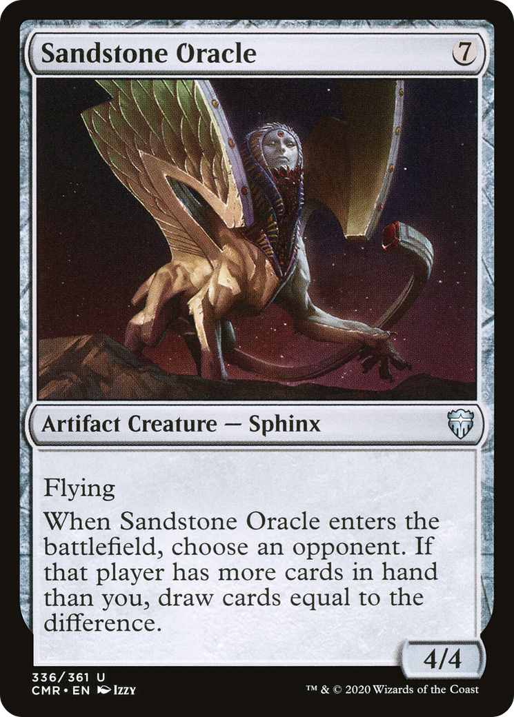 Sandstone Oracle (CMR-336) - Commander Legends Foil