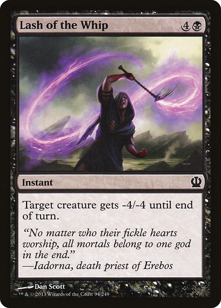 Lash of the Whip (THS-094) - Theros Foil