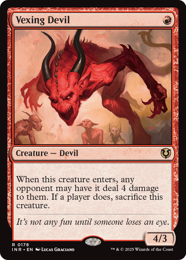 Vexing Devil (INR-178) - Innistrad Remastered Foil