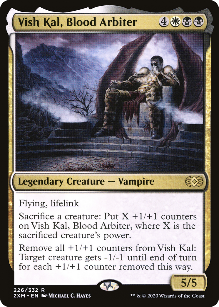 Vish Kal, Blood Arbiter (2XM-226) - Double Masters Foil
