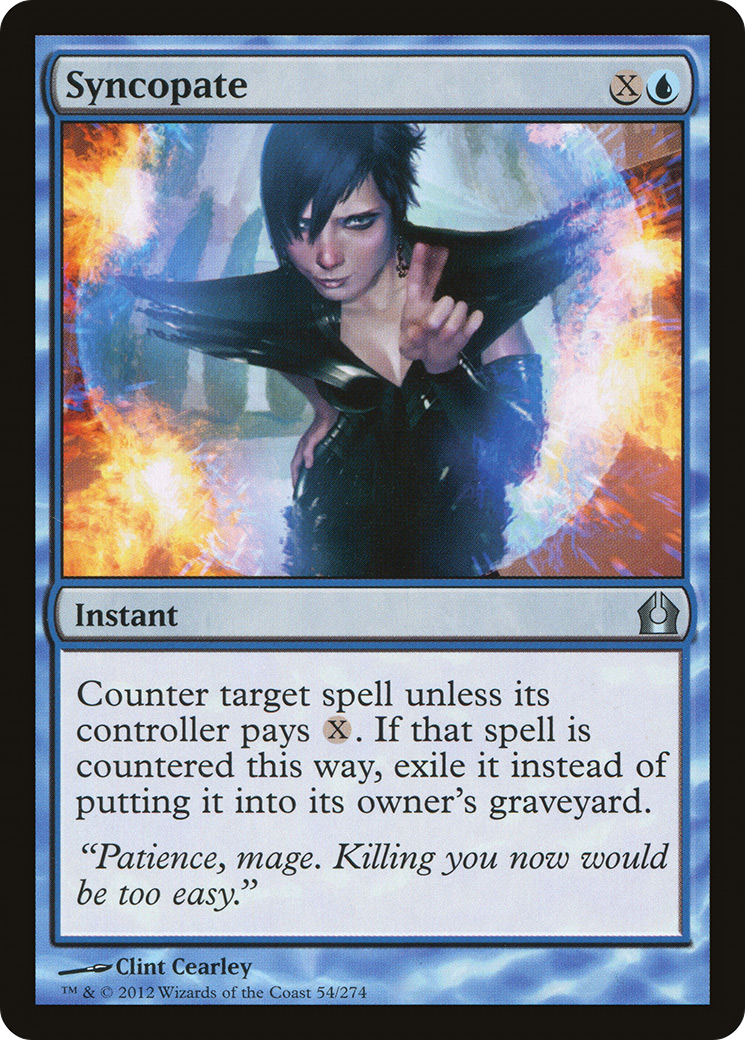 Syncopate (RTR-054) - Return to Ravnica Foil