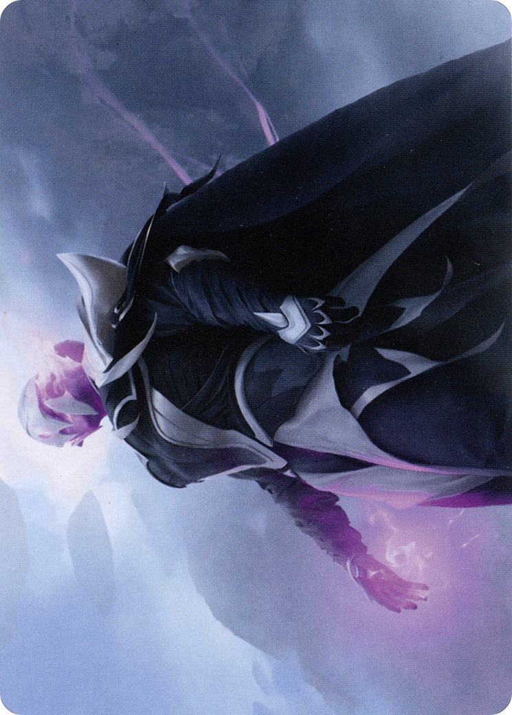Oriq Loremage // Oriq Loremage (ASTX-010) - Strixhaven Art Series (Borderless) Foil
