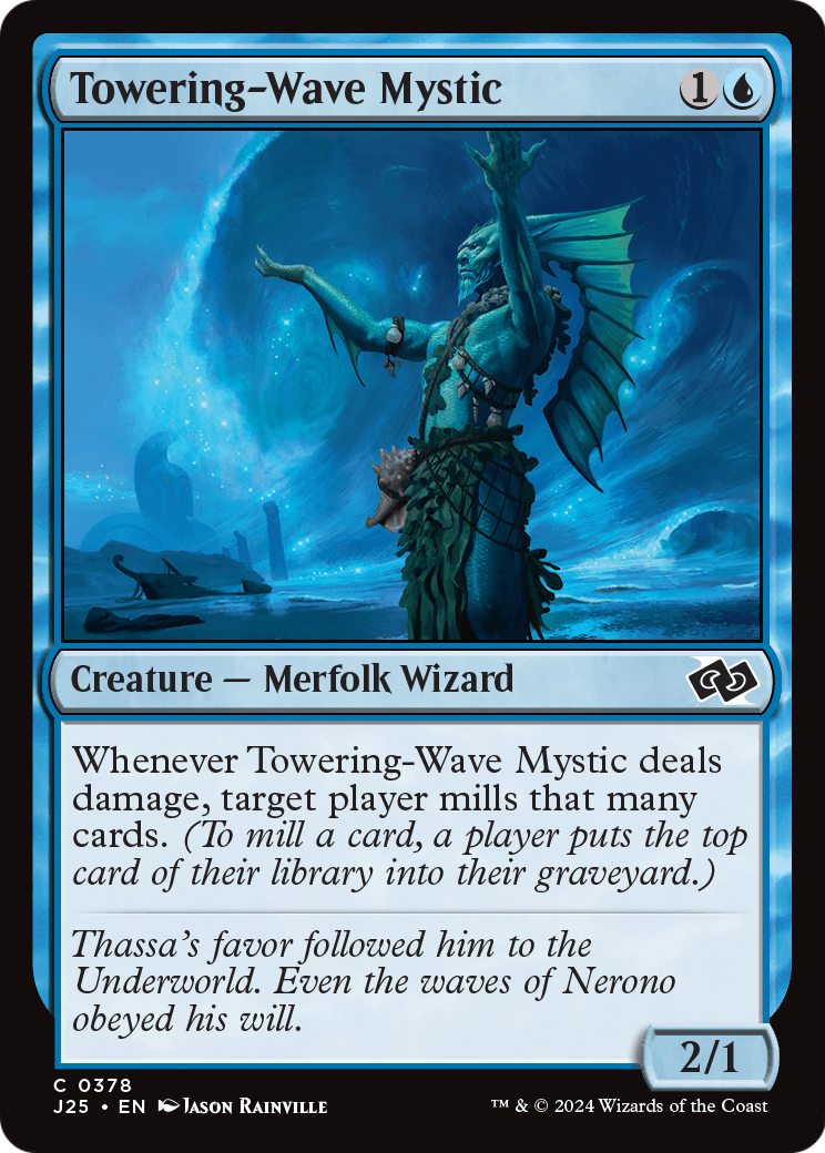 Towering-Wave Mystic (J25-378) - Foundations Jumpstart