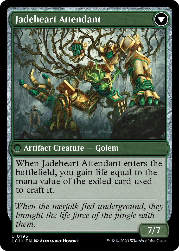 Jade Seedstones (LCI-195) - The Lost Caverns of Ixalan
