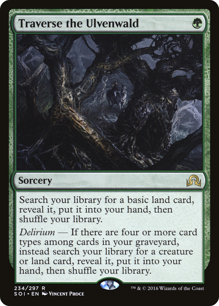 Traverse the Ulvenwald (SOI-234) - Shadows over Innistrad Foil