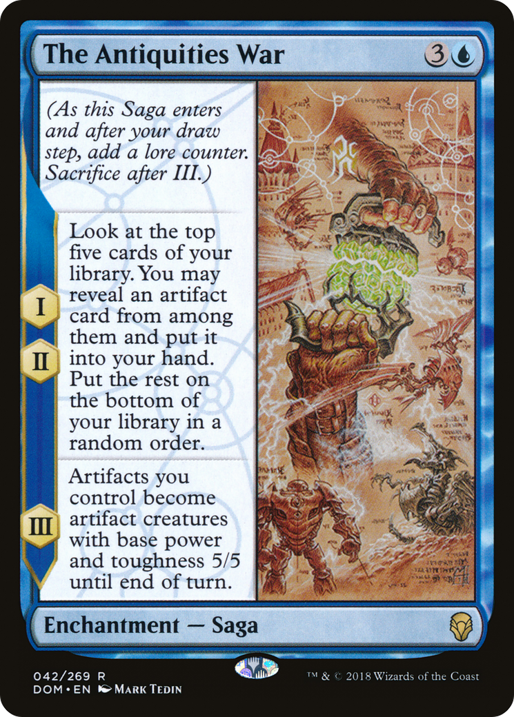 The Antiquities War (DOM-042) - Dominaria Foil