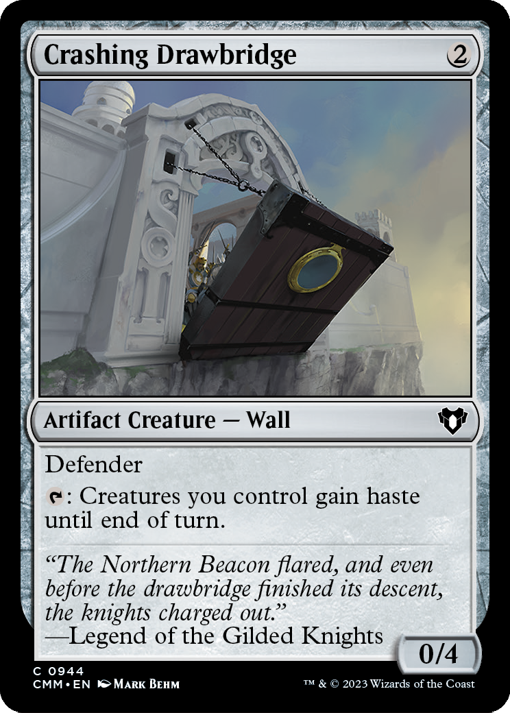 Crashing Drawbridge (CMM-944) - Commander Masters