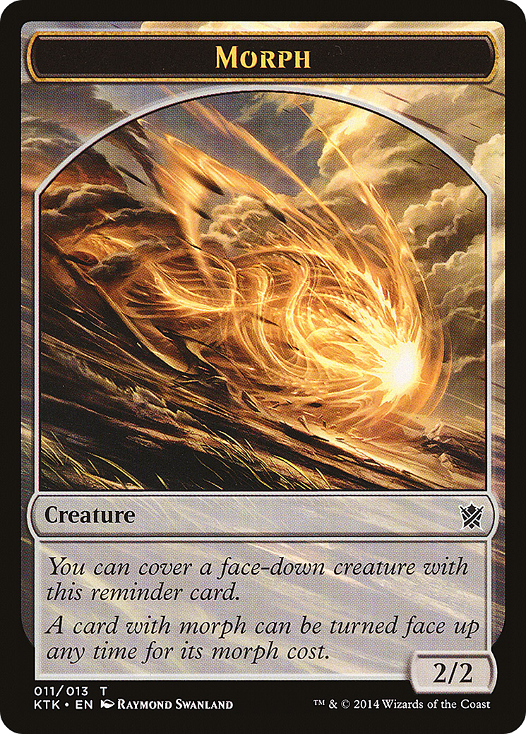 Morph Token (KTK-011) - Khans of Tarkir Tokens