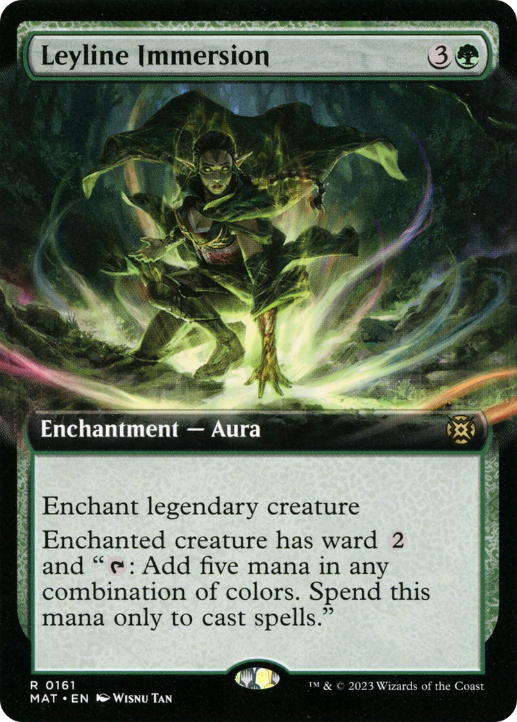 Leyline Immersion (Extended Art) (MAT-161) - March of the Machine: The Aftermath: (Extended Art) Foil