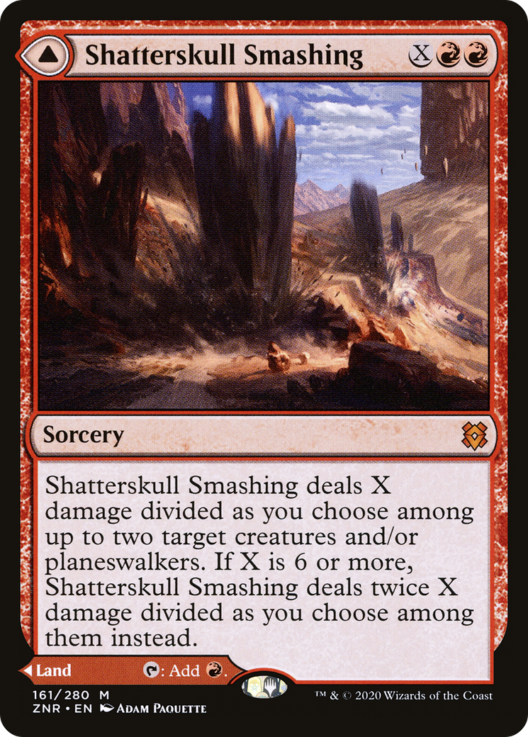 Shatterskull Smashing (ZNR-161) - Zendikar Rising
