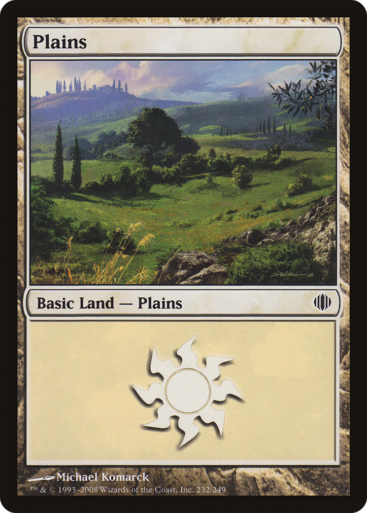 Plains (232) (ALA-232) - Shards of Alara Foil
